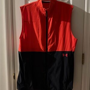 Under Armour Two-Tone Red and Black Vest